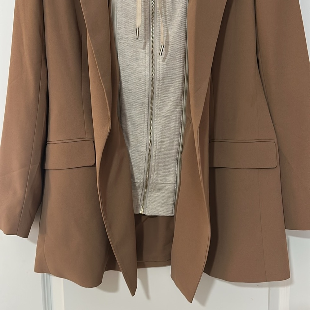 Rachel Zoe Blazer with detachable sweatshirt Large - Picture 4 of 5